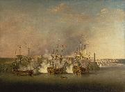 Richard Paton, Bombardment of the Morro Castle, Havana, 1 July 1762